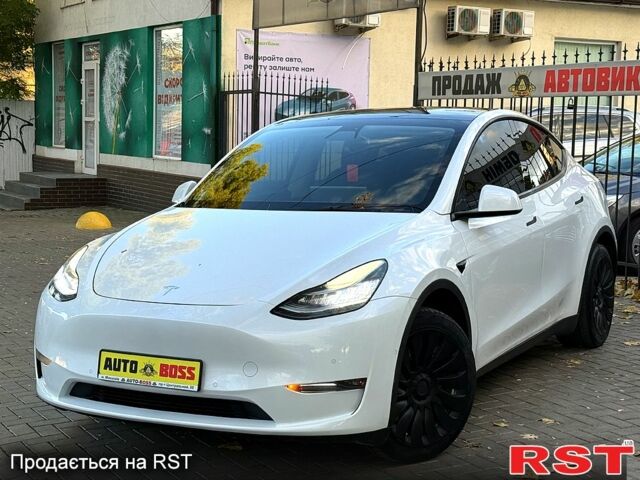 Тесла Model Y 2021 в Николаеве на Automoto.ua Тесла Model Y, объемом двигателя 0.28 л и пробегом 80 тыс. км за 24999 $, фото 1 на Automoto.ua