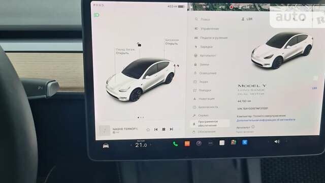 Тесла Model Y, объемом двигателя 0 л и пробегом 45 тыс. км за 32800 $, фото 23 на Automoto.ua