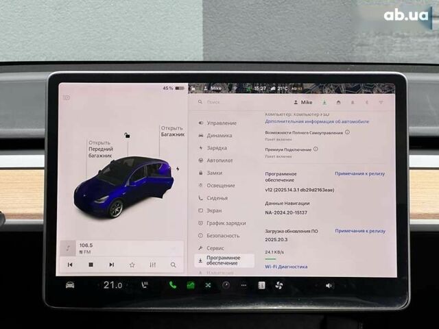 Тесла Model Y, об'ємом двигуна 0 л та пробігом 66 тис. км за 25000 $, фото 23 на Automoto.ua