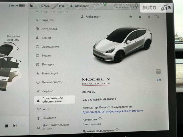 Тесла Model Y, объемом двигателя 0 л и пробегом 60 тыс. км за 37750 $, фото 14 на Automoto.ua