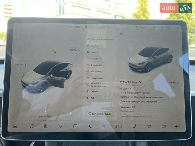 Тесла Model Y, объемом двигателя 0 л и пробегом 61 тыс. км за 27500 $, фото 14 на Automoto.ua