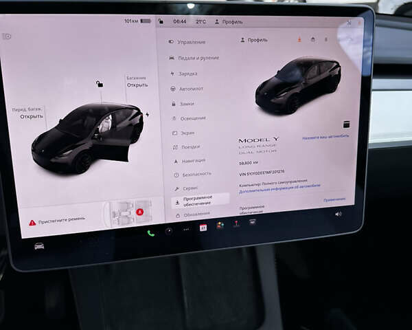 Тесла Model Y, объемом двигателя 0 л и пробегом 60 тыс. км за 26500 $, фото 25 на Automoto.ua