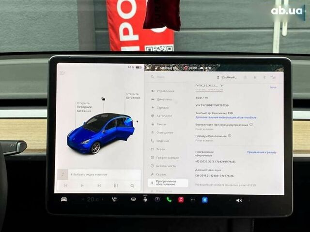 Тесла Model Y 2021 в Киеве на Automoto.ua Тесла Model Y, объемом двигателя 0 л и пробегом 86 тыс. км за 27999 $, фото 21 на Automoto.ua