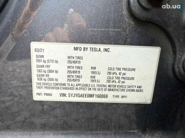Тесла Model Y, объемом двигателя 0 л и пробегом 225 тыс. км за 16900 $, фото 17 на Automoto.ua