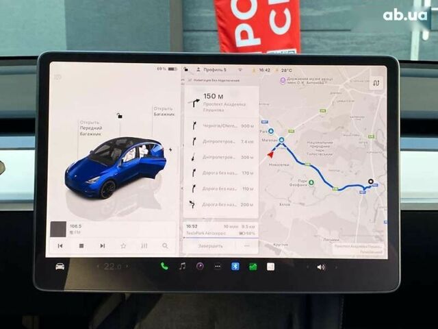 Тесла Model Y 2022 в Киеве на Automoto.ua Тесла Model Y, объемом двигателя 0 л и пробегом 92 тыс. км за 31999 $, фото 25 на Automoto.ua