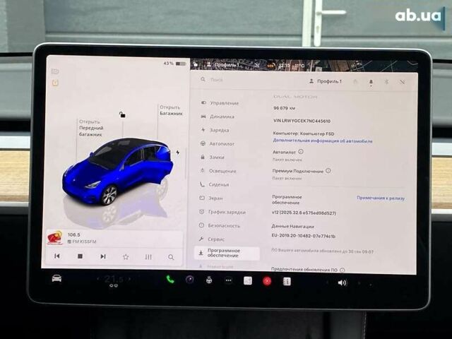 Тесла Model Y 2022 в Киеве на Automoto.ua Тесла Model Y, объемом двигателя 0 л и пробегом 97 тыс. км за 32999 $, фото 21 на Automoto.ua