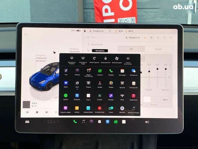 Тесла Model Y 2022 в Киеве на Automoto.ua Тесла Model Y, объемом двигателя 0 л и пробегом 92 тыс. км за 31999 $, фото 24 на Automoto.ua