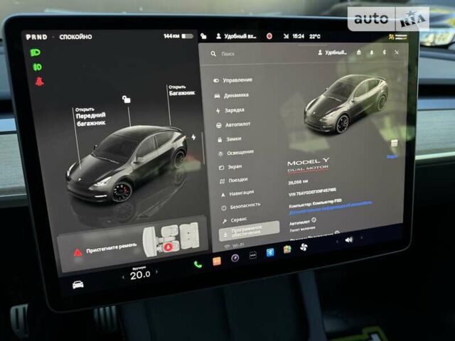 Тесла Model Y, объемом двигателя 0 л и пробегом 25 тыс. км за 29900 $, фото 37 на Automoto.ua
