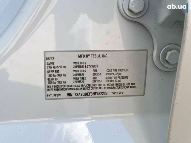 Тесла Model Y, объемом двигателя 0 л и пробегом 59 тыс. км за 31999 $, фото 26 на Automoto.ua