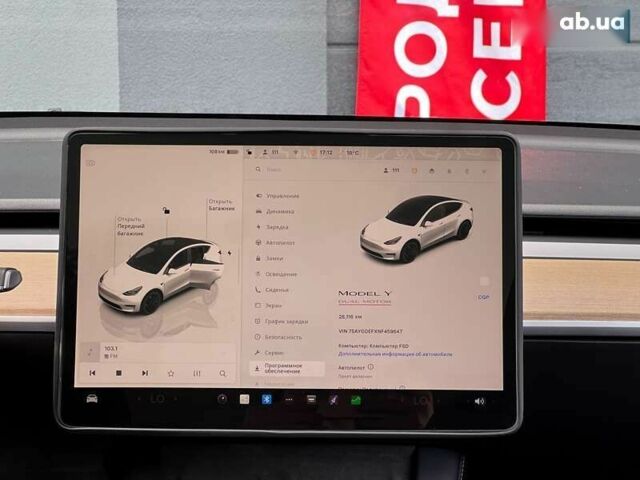 Тесла Model Y, объемом двигателя 0 л и пробегом 28 тыс. км за 29999 $, фото 19 на Automoto.ua