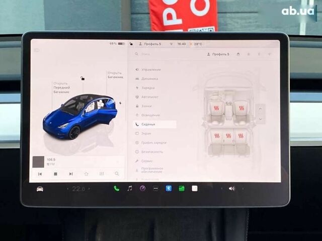 Тесла Model Y 2022 в Киеве на Automoto.ua Тесла Model Y, объемом двигателя 0 л и пробегом 92 тыс. км за 31999 $, фото 19 на Automoto.ua