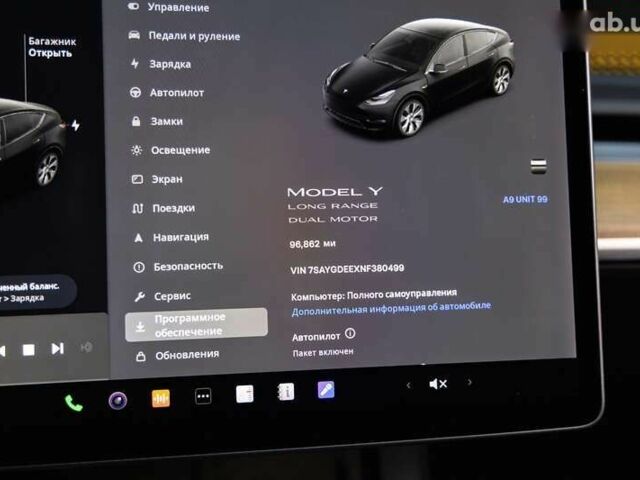 Тесла Model Y, объемом двигателя 0 л и пробегом 155 тыс. км за 24000 $, фото 22 на Automoto.ua