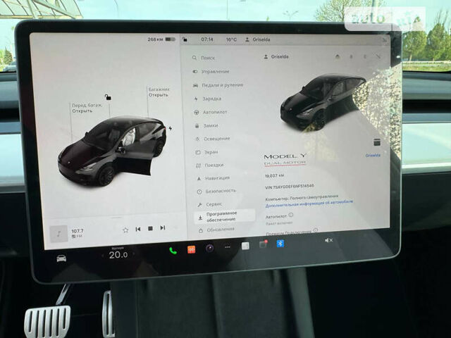 Тесла Model Y, об'ємом двигуна 0 л та пробігом 19 тис. км за 39000 $, фото 7 на Automoto.ua