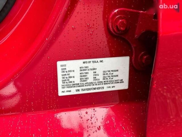 Тесла Model Y, объемом двигателя 0 л и пробегом 25 тыс. км за 29700 $, фото 26 на Automoto.ua
