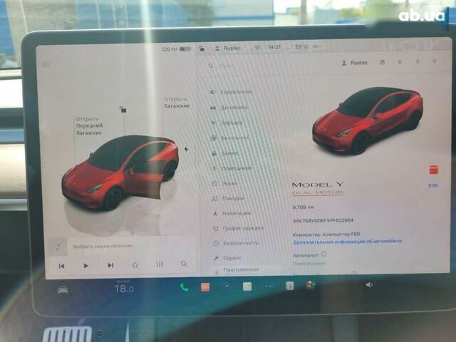 Тесла Model Y, объемом двигателя 0 л и пробегом 9 тыс. км за 31500 $, фото 8 на Automoto.ua