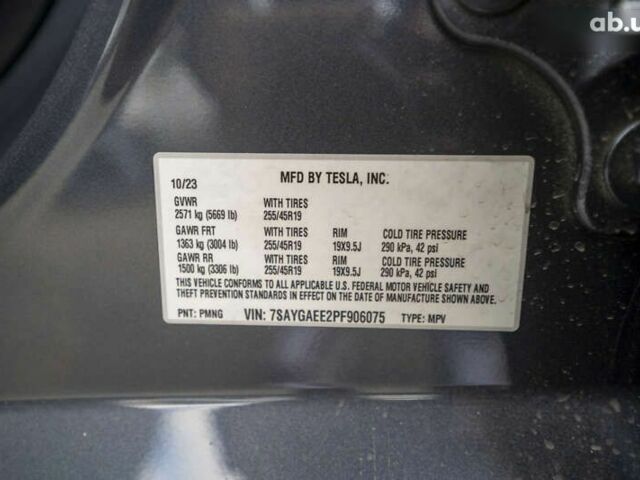 Тесла Model Y, объемом двигателя 0 л и пробегом 24 тыс. км за 31300 $, фото 13 на Automoto.ua