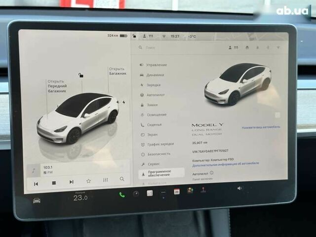 Тесла Model Y, объемом двигателя 0 л и пробегом 36 тыс. км за 33999 $, фото 18 на Automoto.ua