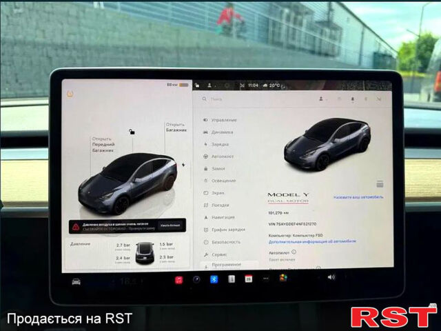 Тесла Model Y, об'ємом двигуна 0.28 л та пробігом 91 тис. км за 20000 $, фото 5 на Automoto.ua