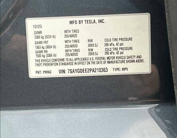 Тесла Model Y, объемом двигателя 0 л и пробегом 21 тыс. км за 27900 $, фото 17 на Automoto.ua