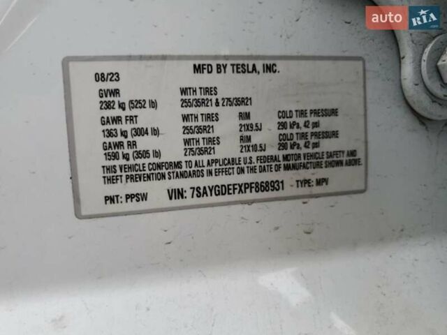 Тесла Model Y, об'ємом двигуна 0 л та пробігом 38 тис. км за 20500 $, фото 11 на Automoto.ua