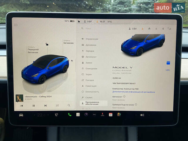 Тесла Model Y, объемом двигателя 0 л и пробегом 2 тыс. км за 25800 $, фото 7 на Automoto.ua