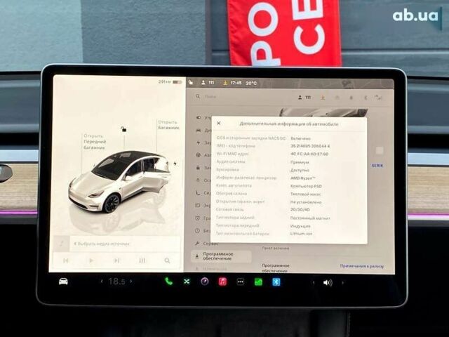 Тесла Model Y, об'ємом двигуна 0 л та пробігом 49 тис. км за 29999 $, фото 21 на Automoto.ua