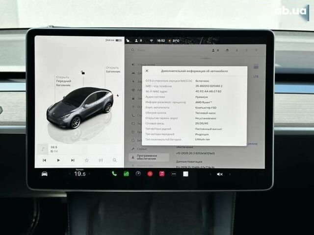 Тесла Model Y, об'ємом двигуна 0 л та пробігом 23 тис. км за 34999 $, фото 18 на Automoto.ua