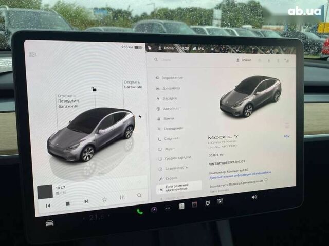 Тесла Model Y, об'ємом двигуна 0 л та пробігом 30 тис. км за 31700 $, фото 12 на Automoto.ua