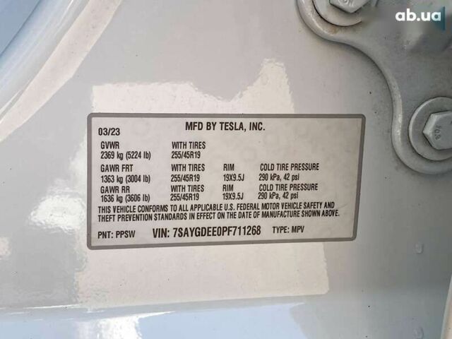 Тесла Model Y, объемом двигателя 0 л и пробегом 38 тыс. км за 32999 $, фото 23 на Automoto.ua