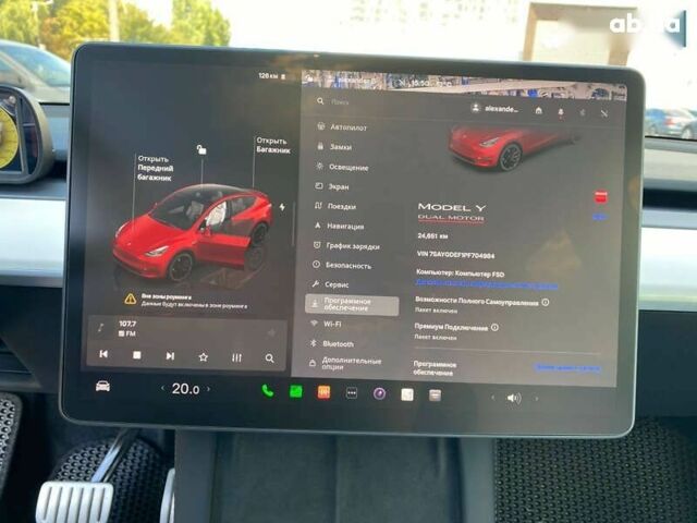 Тесла Model Y, объемом двигателя 0 л и пробегом 24 тыс. км за 34999 $, фото 14 на Automoto.ua