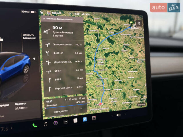 Тесла Model Y, об'ємом двигуна 0 л та пробігом 26 тис. км за 29999 $, фото 59 на Automoto.ua