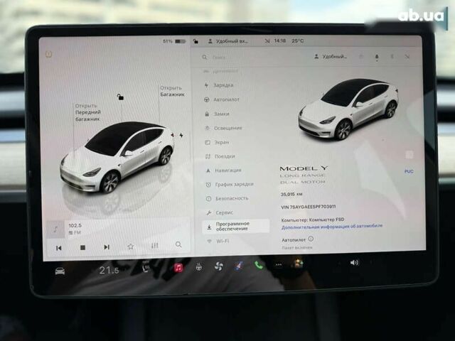 Тесла Model Y, объемом двигателя 0 л и пробегом 30 тыс. км за 27499 $, фото 10 на Automoto.ua