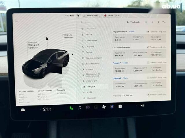 Тесла Model Y, объемом двигателя 0 л и пробегом 10 тыс. км за 33999 $, фото 8 на Automoto.ua