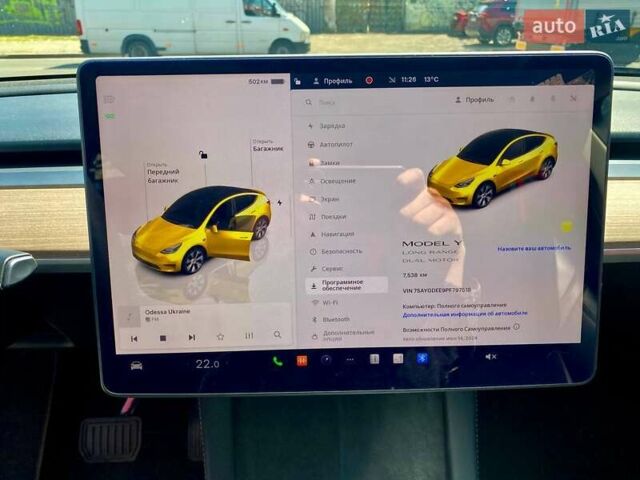 Тесла Model Y, объемом двигателя 0 л и пробегом 999 тыс. км за 36500 $, фото 15 на Automoto.ua