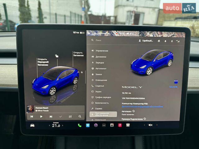 Тесла Model Y, объемом двигателя 0 л и пробегом 15 тыс. км за 28200 $, фото 12 на Automoto.ua