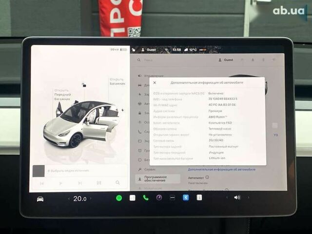 Тесла Model Y, об'ємом двигуна 0 л та пробігом 49 тис. км за 33999 $, фото 22 на Automoto.ua