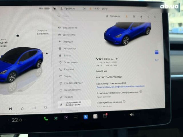 Тесла Model Y, объемом двигателя 0 л и пробегом 54 тыс. км за 26500 $, фото 17 на Automoto.ua