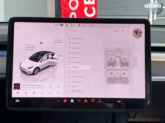 Тесла Model Y, объемом двигателя 0 л и пробегом 38 тыс. км за 32999 $, фото 18 на Automoto.ua