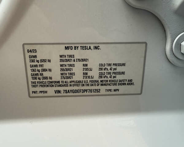 Тесла Model Y, объемом двигателя 0 л и пробегом 72 тыс. км за 26900 $, фото 9 на Automoto.ua