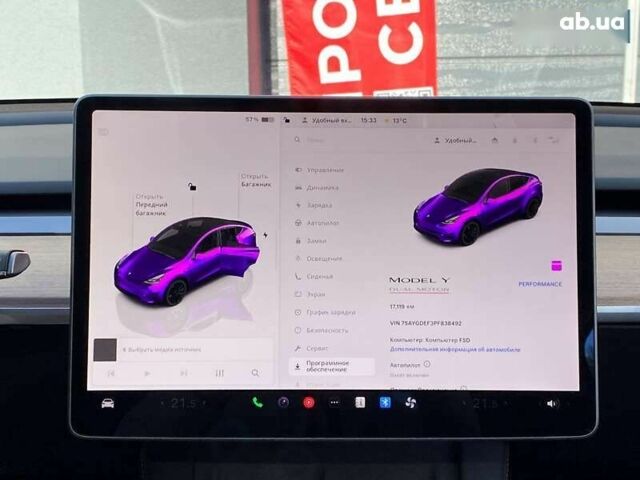 Тесла Model Y, объемом двигателя 0 л и пробегом 17 тыс. км за 34500 $, фото 19 на Automoto.ua