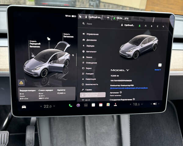 Тесла Model Y, объемом двигателя 0 л и пробегом 17 тыс. км за 25500 $, фото 14 на Automoto.ua