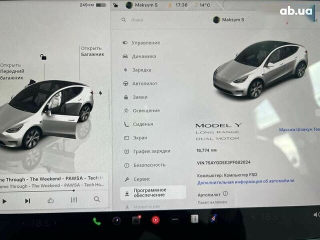 Тесла Model Y, объемом двигателя 0 л и пробегом 16 тыс. км за 27999 $, фото 11 на Automoto.ua