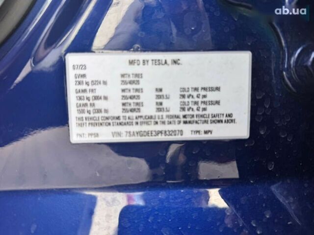 Тесла Model Y, об'ємом двигуна 0 л та пробігом 24 тис. км за 27000 $, фото 6 на Automoto.ua