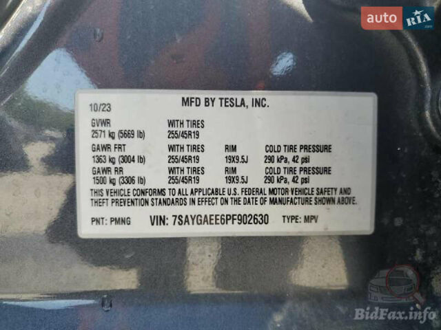 Тесла Model Y, объемом двигателя 0 л и пробегом 36 тыс. км за 19800 $, фото 3 на Automoto.ua