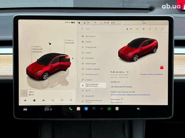 Тесла Model Y, об'ємом двигуна 0 л та пробігом 43 тис. км за 33999 $, фото 18 на Automoto.ua