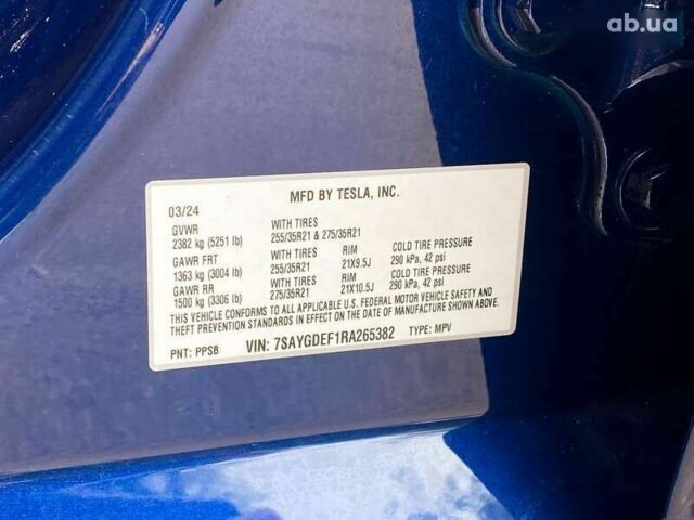 Тесла Model Y, об'ємом двигуна 0 л та пробігом 16 тис. км за 36999 $, фото 24 на Automoto.ua