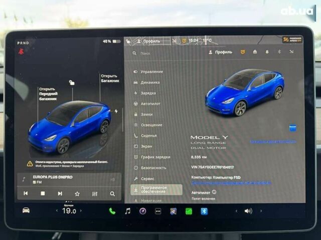 Тесла Model Y, об'ємом двигуна 0 л та пробігом 8 тис. км за 31900 $, фото 18 на Automoto.ua