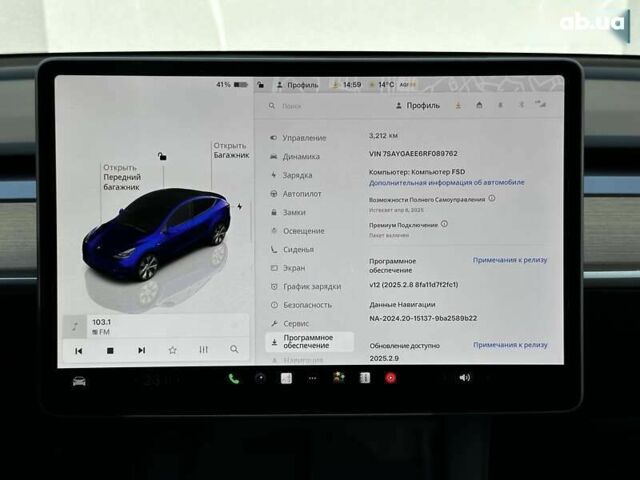 Тесла Model Y, объемом двигателя 0 л и пробегом 3 тыс. км за 37999 $, фото 18 на Automoto.ua