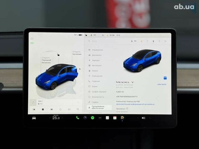 Тесла Model Y, объемом двигателя 0 л и пробегом 5 тыс. км за 35999 $, фото 20 на Automoto.ua