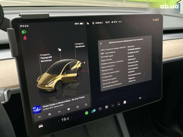 Тесла Model Y, объемом двигателя 0 л и пробегом 22 тыс. км за 34700 $, фото 27 на Automoto.ua